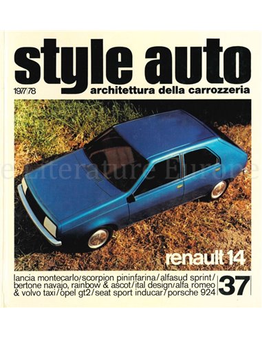 STYLE AUTO 37 - ARCHITETTURA DELLA CARROZZERIA - BOOK