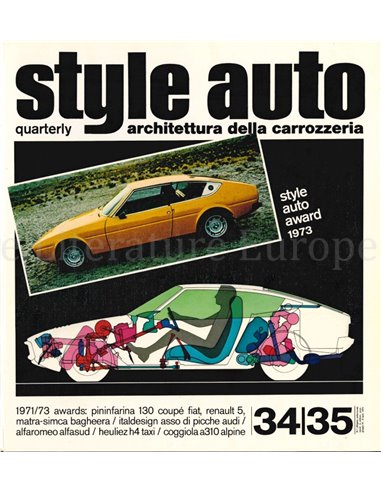 STYLE AUTO 34 / 35 - ARCHITETTURA DELLA CARROZZERIA - BUCH
