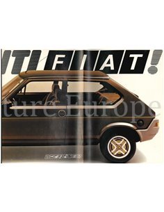 1979 FIAT RITMO TARGA ORO BROCHURE FRANS