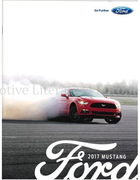 2017 FORD MUSTANG PROSPEKT ENGLISCH USA