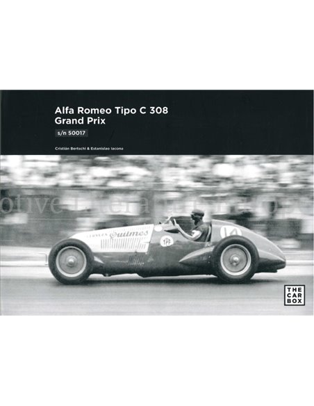 2021 ALFA ROMEO TIPO C 308 GRAND PRIX BOEK SPAANS