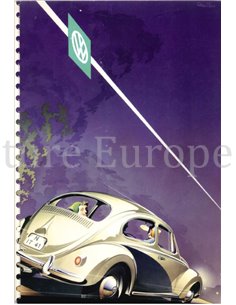1958 VOLKSWAGEN KEVER BROCHURE DUITS