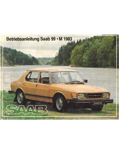 1983 SAAB 99 BETRIEBSANLEITUNG DEUTSCH
