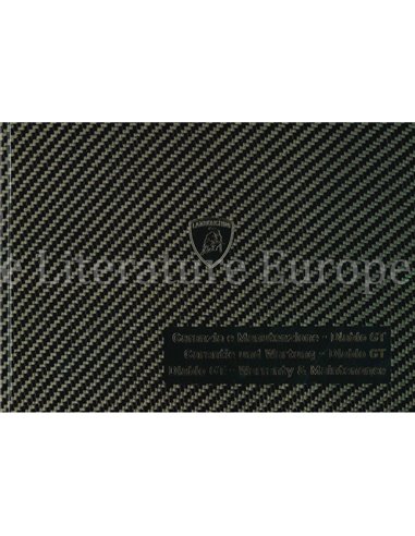 1999 LAMBORGHINI DIABLO GT GARANTIE & ONDERHOUD IT DE GB