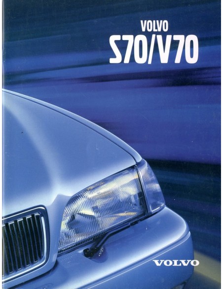 2000 VOLVO S70 V70 BROCHURE NEDERLANDS
