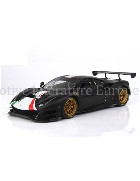 2020 FERRARI 488 MODIFICATA NERO OPACO BBR MODELAUTO 21/30