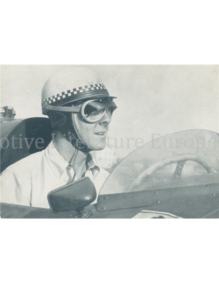 1958 FERRARI WOLFGANG VON TRIPS POSTKARTE