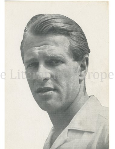 1957 FERRARI PETER COLLINS POSTKARTE