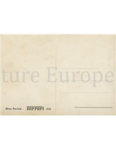 1955 FERRARI NINO FARINA ANSICHTKAART 2
