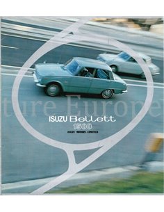 1963 ISUZU ISUZU BELLETT BROCHURE JAPANS