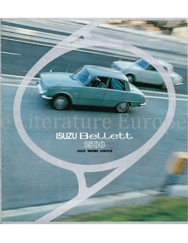 1963 ISUZU BELLETT 1500 PROSPEKT JAPANISCH