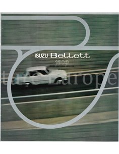 1964 ISUZU ISUZU BELLETT 1300 BROCHURE JAPANESE