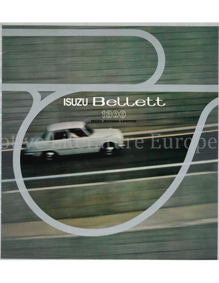 1964 ISUZU BELLETT 1300 PROSPEKT JAPANISCH