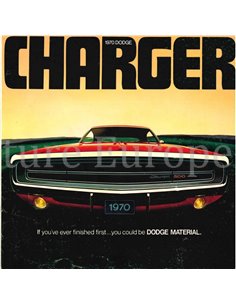 1970 DODGE CHARGER PROSPEKT ENGLISCH