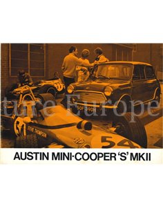1969 AUSTIN MINI COOPER S BROCHURE ENGELS