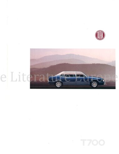 1996 TATRA T700 BROCHURE GERMAN