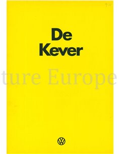 1975 VOLKSWAGEN KEVER BROCHURE NEDERLANDS