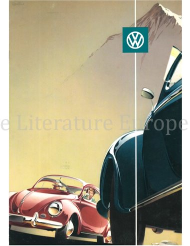 1959 VOLKSWAGEN KEVER BROCHURE NEDERLANDS