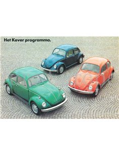 1970 VOLKSWAGEN KÄFER PROSPEKT NIEDERLÄNDISCH