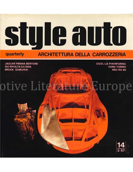 STYLE AUTO 14 - ARCHITETTURA DELLA CARROZZERIA - BOOK