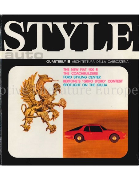 STYLE AUTO 9 - ARCHITETTURA DELLA CARROZZERIA - BOEK