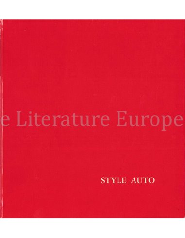STYLE AUTO 1 - ARCHITETTURA DELLA CARROZZERIA - BOEK