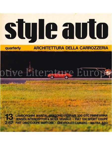 STYLE AUTO 13- ARCHITETTURA DELLA CARROZZERIA - BOOK