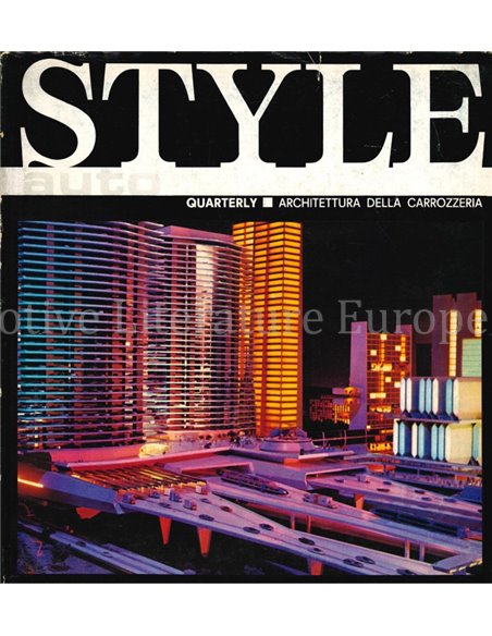 1965 STYLE AUTO 7 - ARCHITETTURA DELLA CARROZZERIA - BOEK