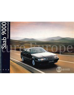 1998 SAAB 9000 INSTRUCTIEBOEKJE NEDERLANDS