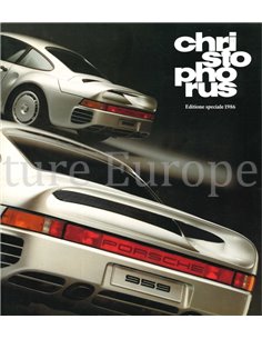 1986 PORSCHE CHRISTOPHORUS MAGAZINE ITALIAN