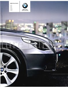 2005 BMW 5 SERIE SEDAN BROCHURE NEDERLANDS