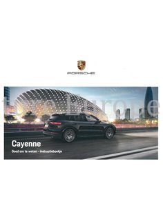 2020 PORSCHE CAYENNE INSTRUCTIEBOEKJE NEDERLANDS
