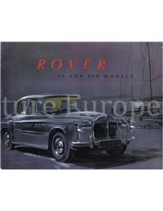 1958 ROVER 80 / 100 BROCHURE DUTCH