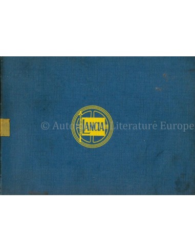 1967 LANCIA SERVICE INSTRUCTIEBOEKJE ITALIAANS