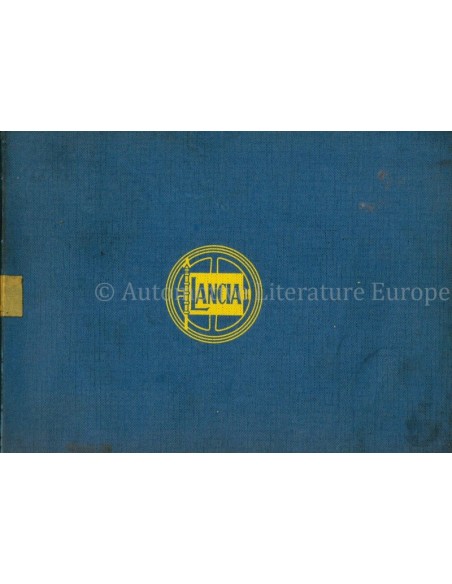 1967 LANCIA SERVICE INSTRUCTIEBOEKJE ITALIAANS