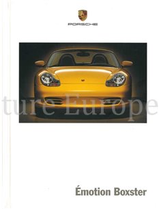 2004 PORSCHE BOXSTER S HARDCOVER PROSPEKT FRANZÖSISCH