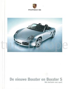 20065 PORSCHE BOXSTER HARDBACK BROCHURE DUTCH