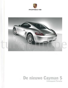 2006 PORSCHE CAYMAN S HARDCOVER PROSPEKT NIEDERLÄNDISCH