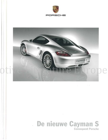 2006 PORSCHE CAYMAN S HARDBACK BROCHURE DUTCH