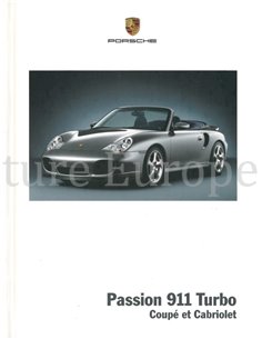2004 PORSCHE 911 TURBO HARDBACK BROCHURE FRENCH