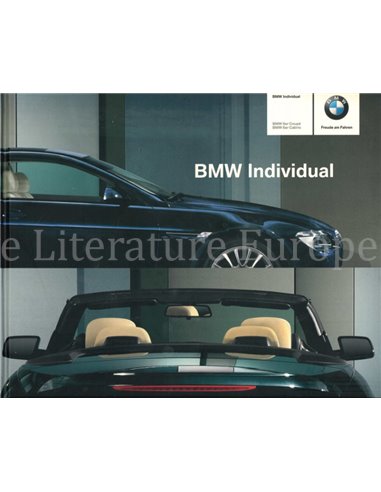2004 BMW 6 SERIE COUPE CABRIO BROCHURE DUITS