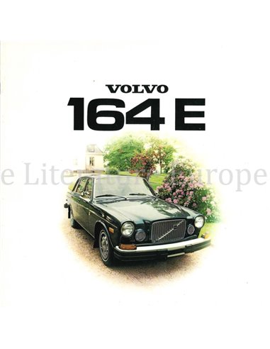 1974 VOLVO 164 E BROCHURE ENGLISH (US)