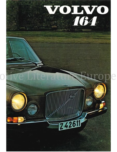 1970 VOLVO 164 E PROSPEKT NIEDERLÄNDISCH
