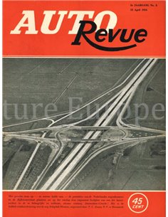 1954 AUTO REVUE MAGAZIN 8 NIEDERLÄNDISCH