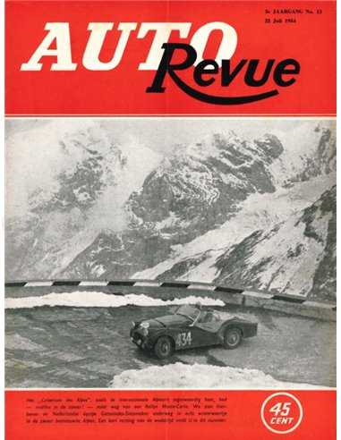 1954 AUTO REVUE MAGAZINE 15 DUTCH