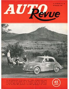 1954 AUTO REVUE MAGAZIN 20 NIEDERLÄNDISCH