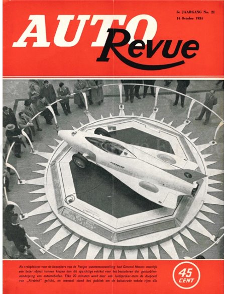 1954 AUTO REVUE MAGAZINE 21  DUTCH
