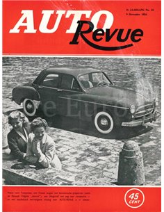 1954 AUTO REVUE MAGAZIN 25 NIEDERLÄNDISCH