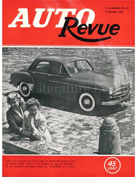 1954 AUTO REVUE MAGAZINE 25 DUTCH
