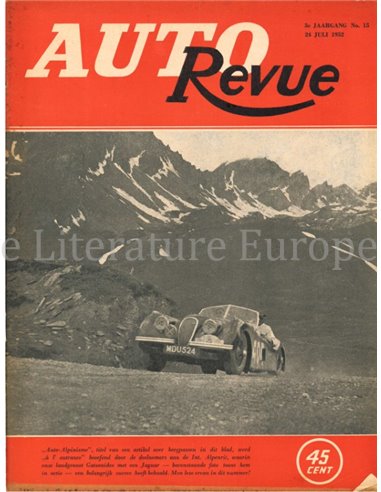 1952 AUTO REVUE MAGAZINE 15 DUTCH